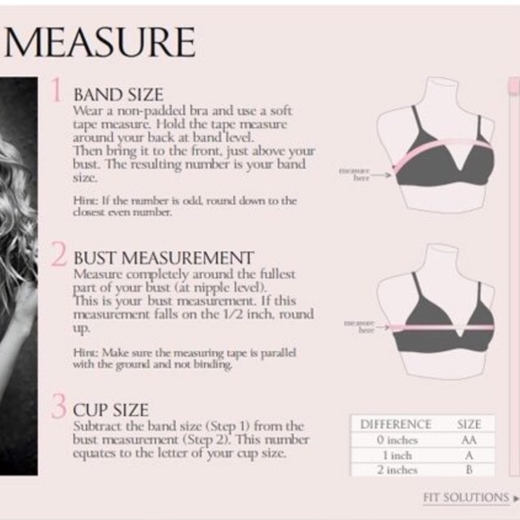 Tips For Proper Size/Fit/Style: VS Bras/Bralettes - Picture 1 of 4
